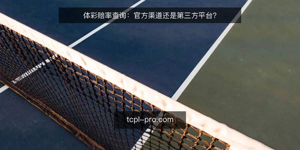 体彩赔率查询:官方渠道还是第三方平台? — 明确查询目标与使用场景 配图